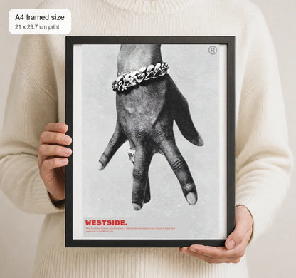 Size reference for A4 · Black Gallery Frame - gallery image 4 of 5