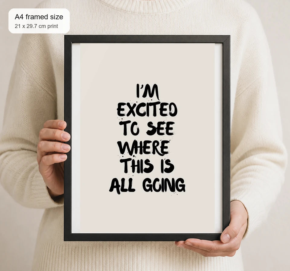 Size reference for A4 · Black Gallery Frame - gallery image 4 of 5