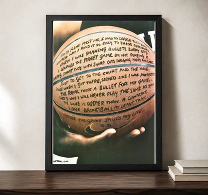 Clean studio product view of A4 · Black Gallery Frame - gallery image 2 of 5