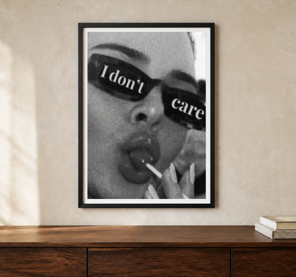 Product-focused lifestyle view of A4 · Black Gallery Frame - gallery image 1 of 5