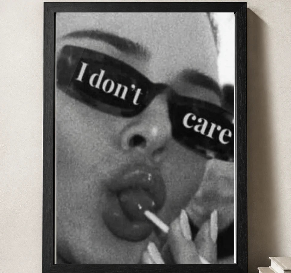Styled close-up of A4 · Black Gallery Frame - gallery image 3 of 5