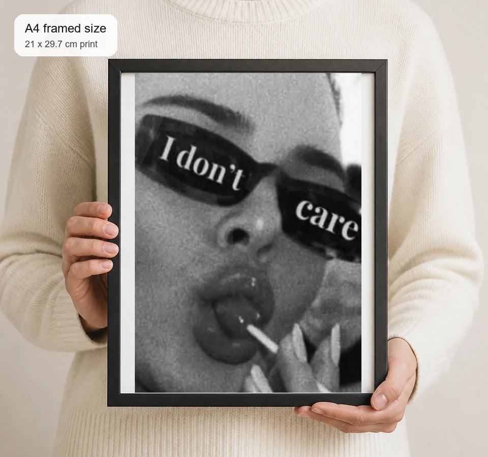 Size reference for A4 · Black Gallery Frame - gallery image 4 of 5
