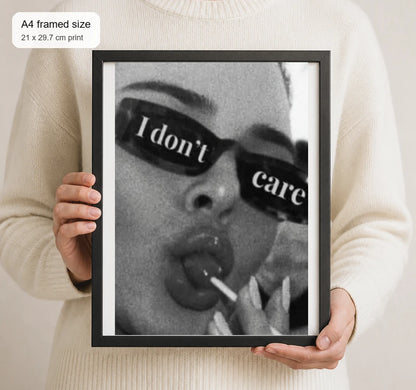 Size reference for A4 · Black Gallery Frame - gallery image 4 of 5